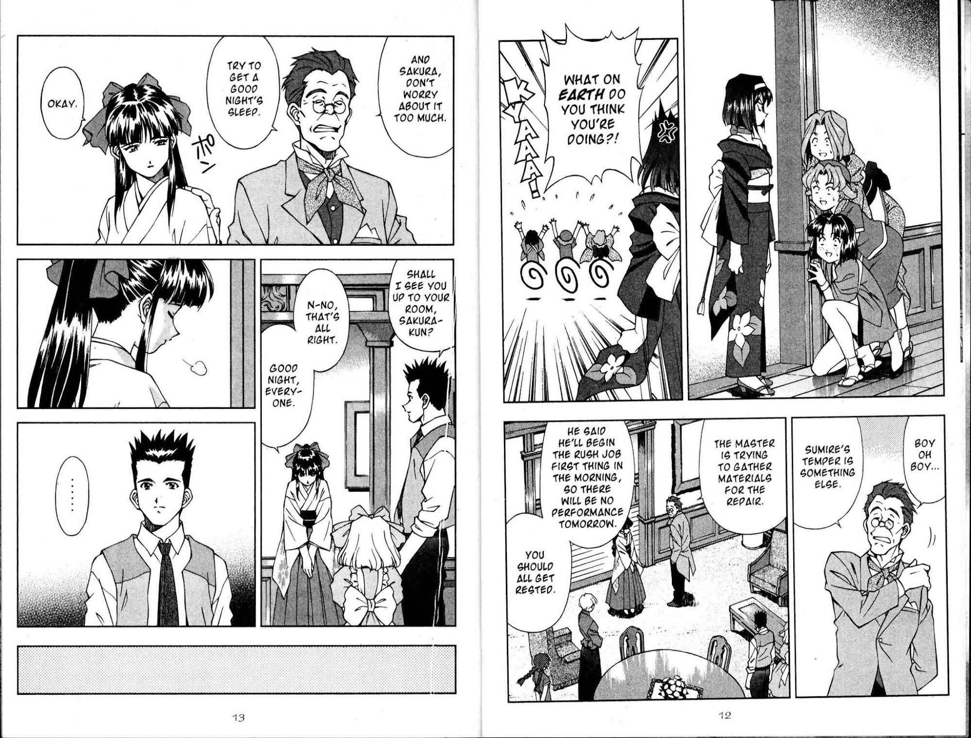 Sakura Taisen Chapter 9 page 10 - Chapter 9: After the Turmoil