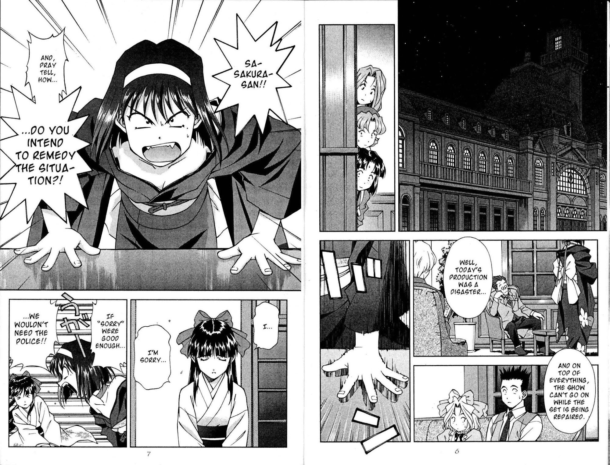 Sakura Taisen Chapter 9 page 7 - Chapter 9: After the Turmoil