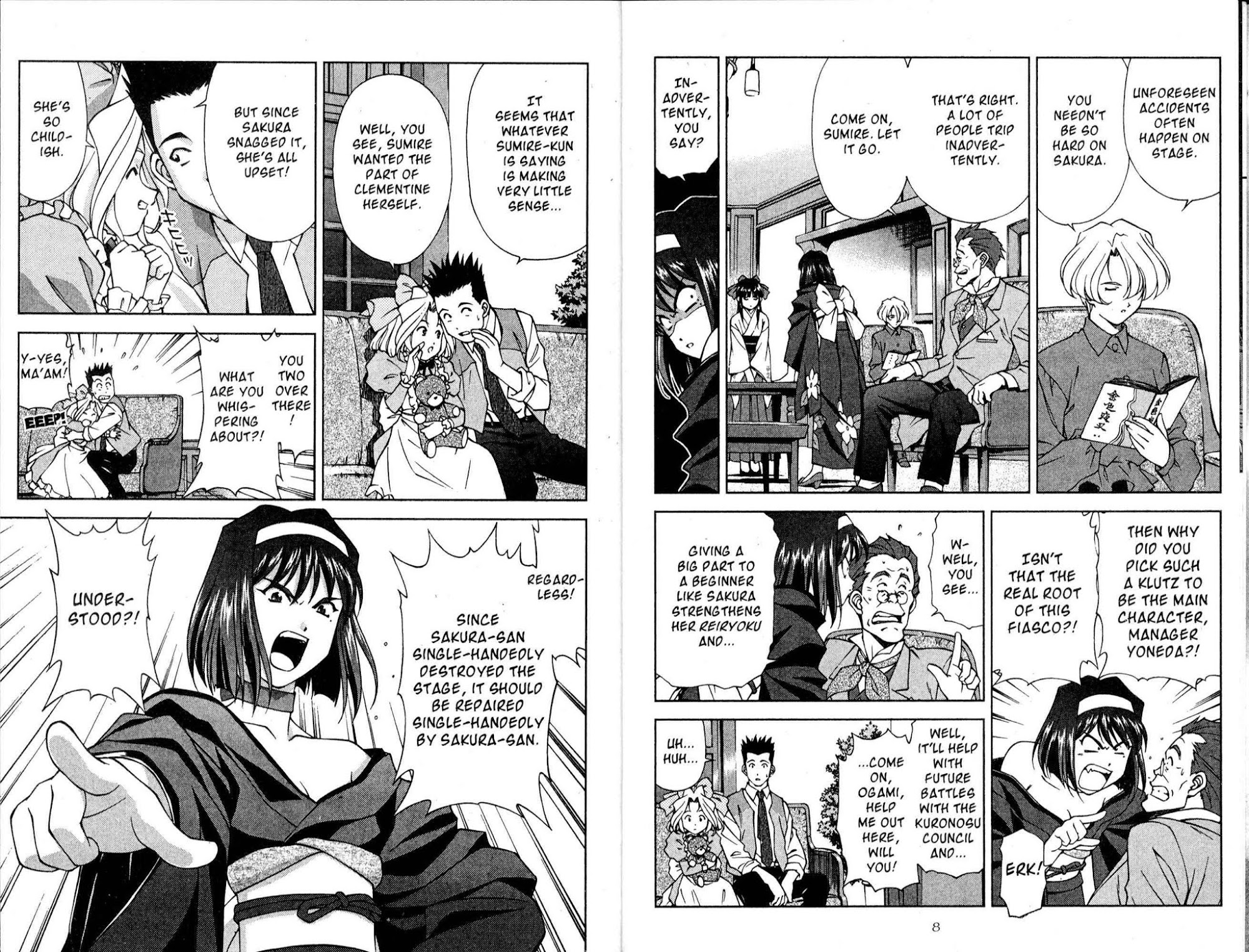 Sakura Taisen Chapter 9 page 8 - Chapter 9: After the Turmoil