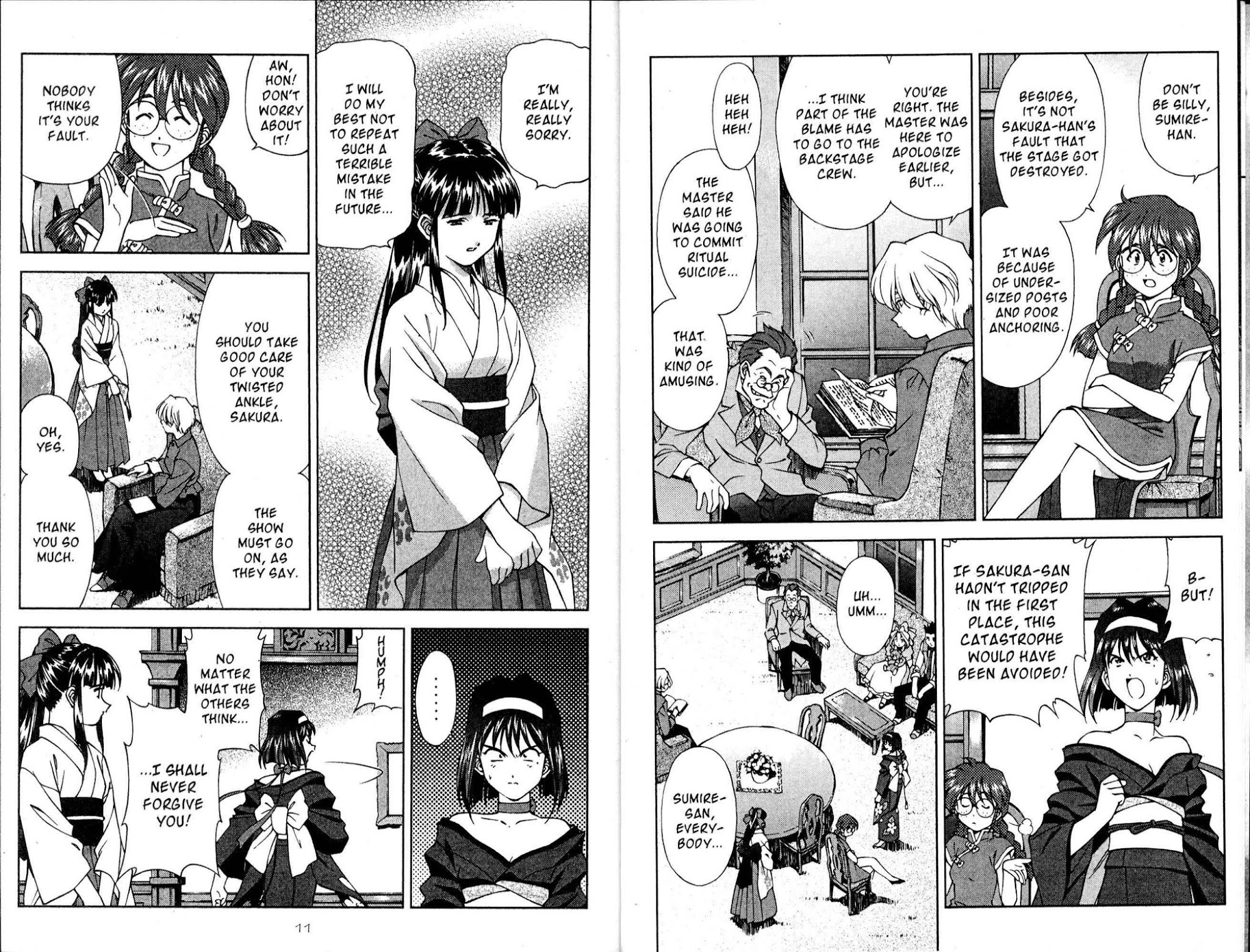 Sakura Taisen Chapter 9 page 9 - Chapter 9: After the Turmoil