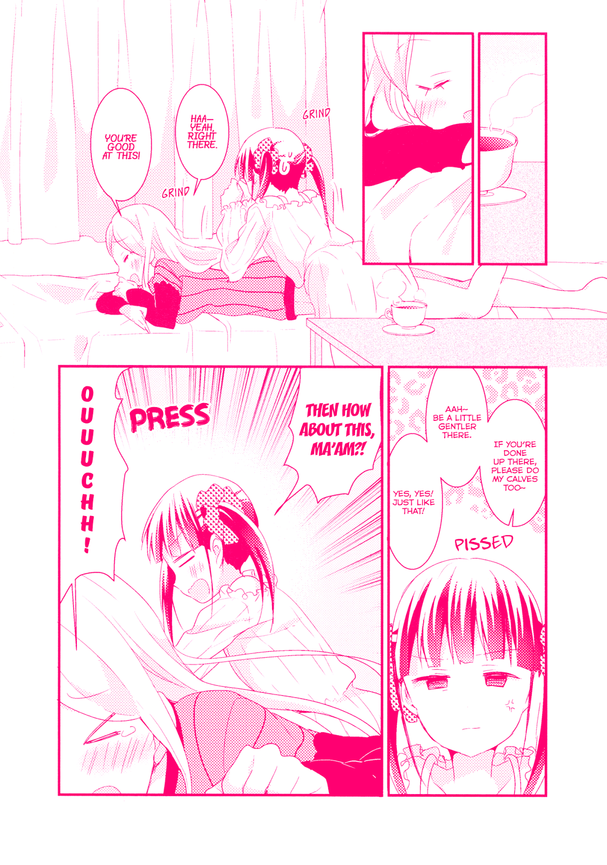Sakura Trick Chapter 15.1 page 10 - Chapter 15.1: Special Comic - Kotone and Shizuku