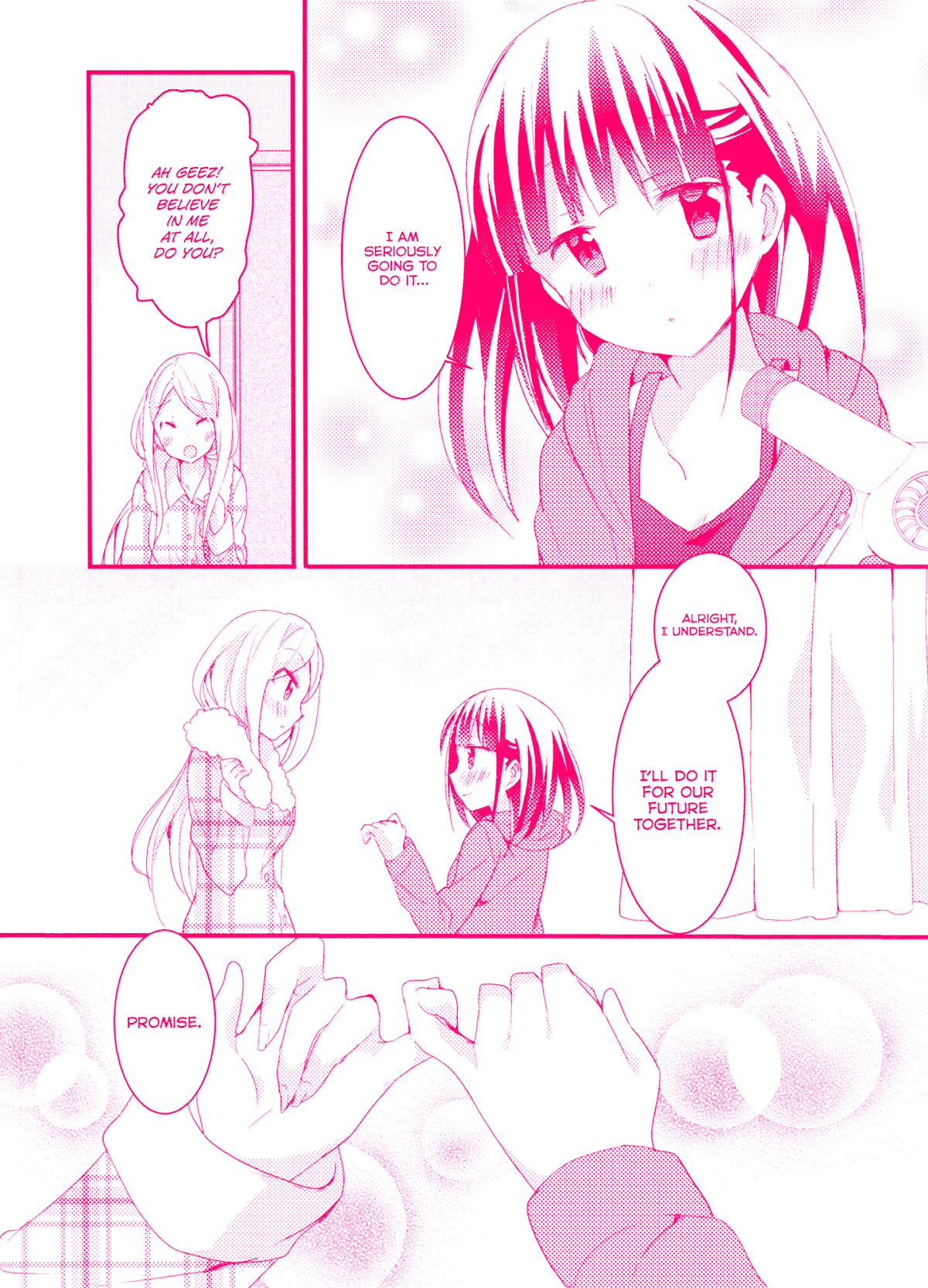 Sakura Trick Chapter 15.1 page 14 - Chapter 15.1: Special Comic - Kotone and Shizuku