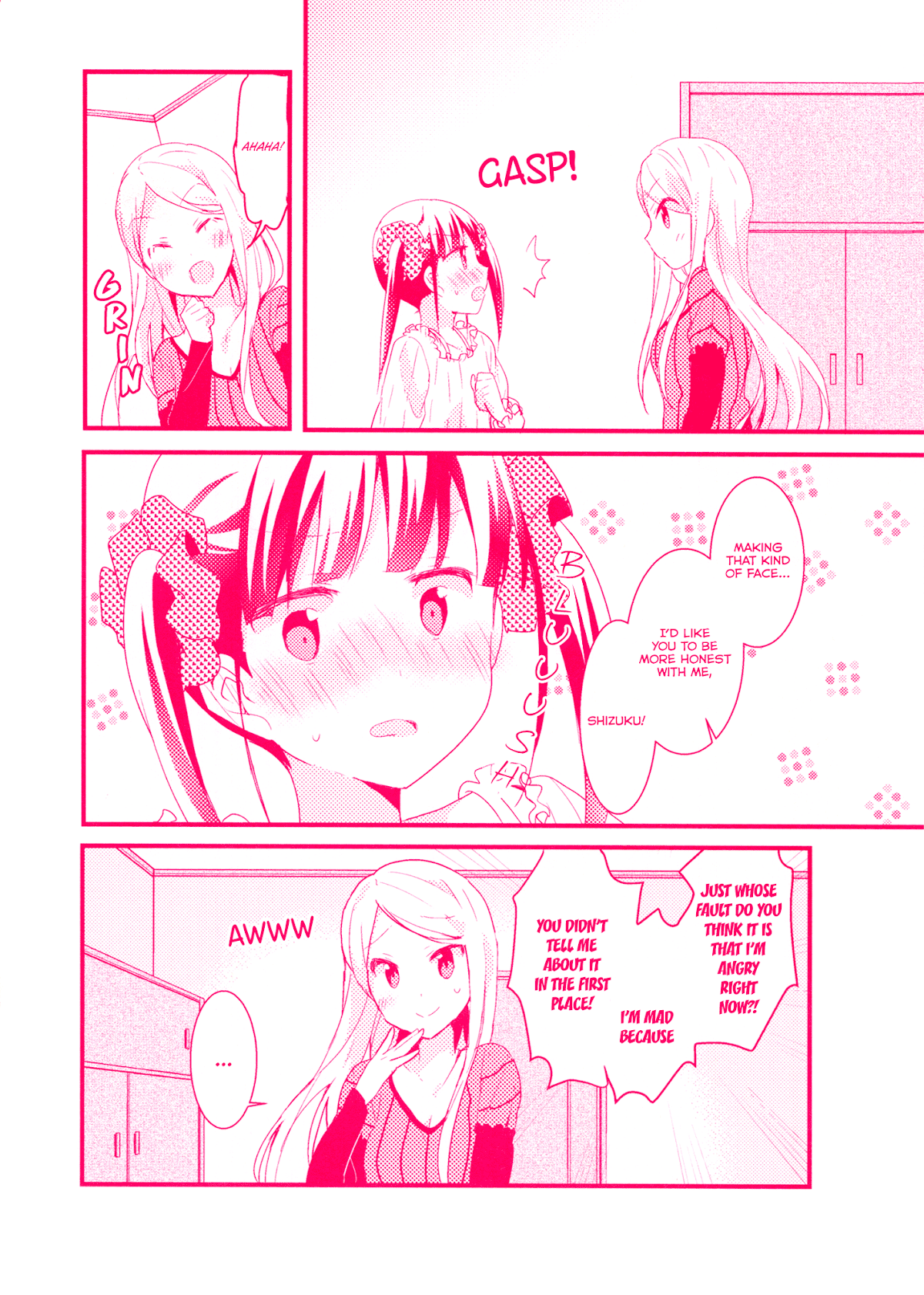 Sakura Trick Chapter 15.1 page 4 - Chapter 15.1: Special Comic - Kotone and Shizuku