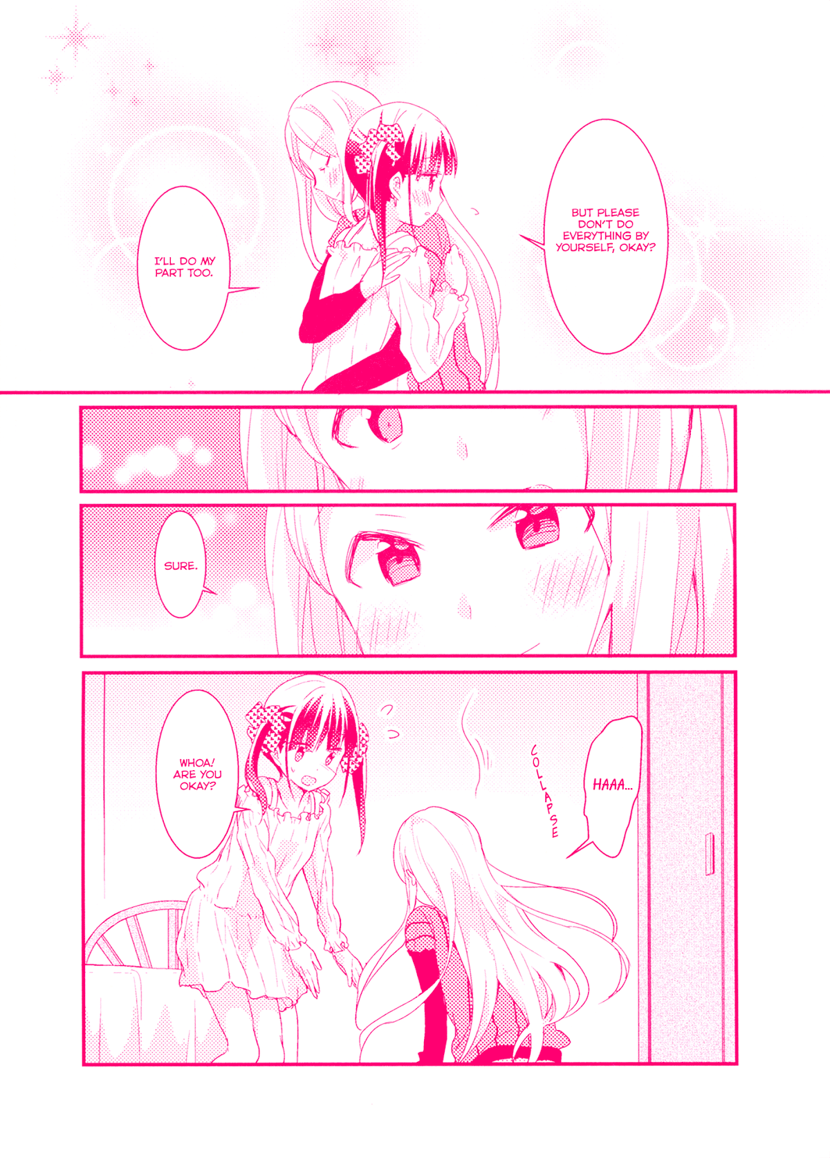 Sakura Trick Chapter 15.1 page 8 - Chapter 15.1: Special Comic - Kotone and Shizuku