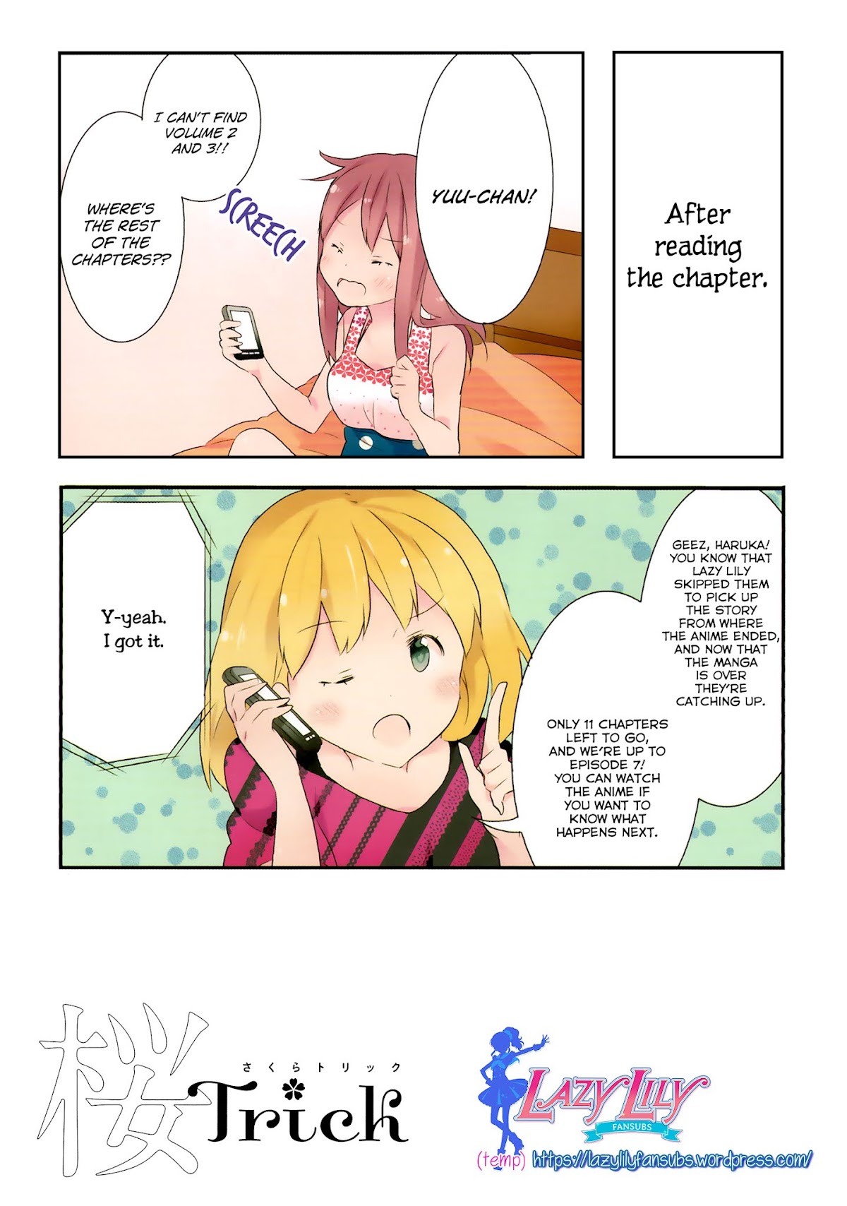 Sakura Trick Chapter 15 page 14 - Chapter 15
