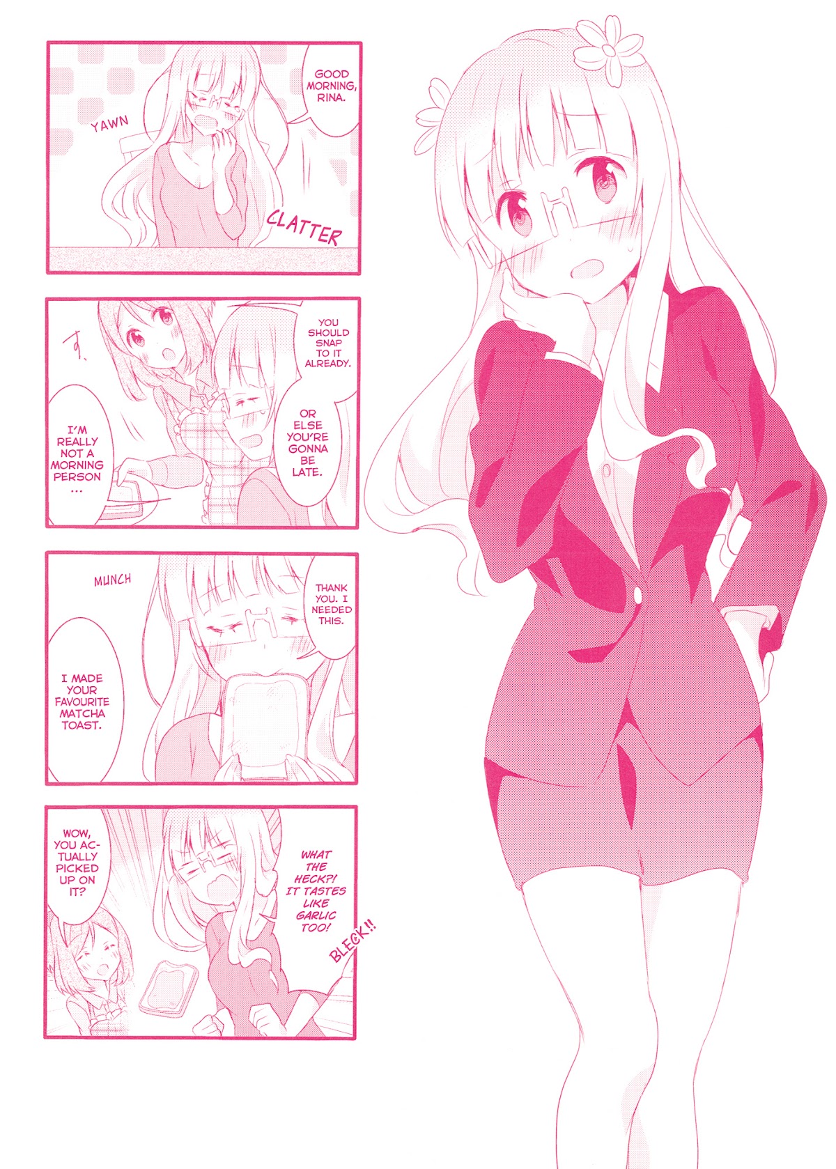 Sakura Trick Chapter 28.5 page 1 - Chapter 28.5: Bonus Pages