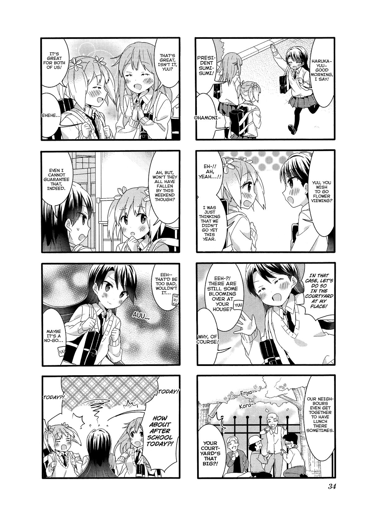 Sakura Trick Chapter 31 page 4 - Chapter 31