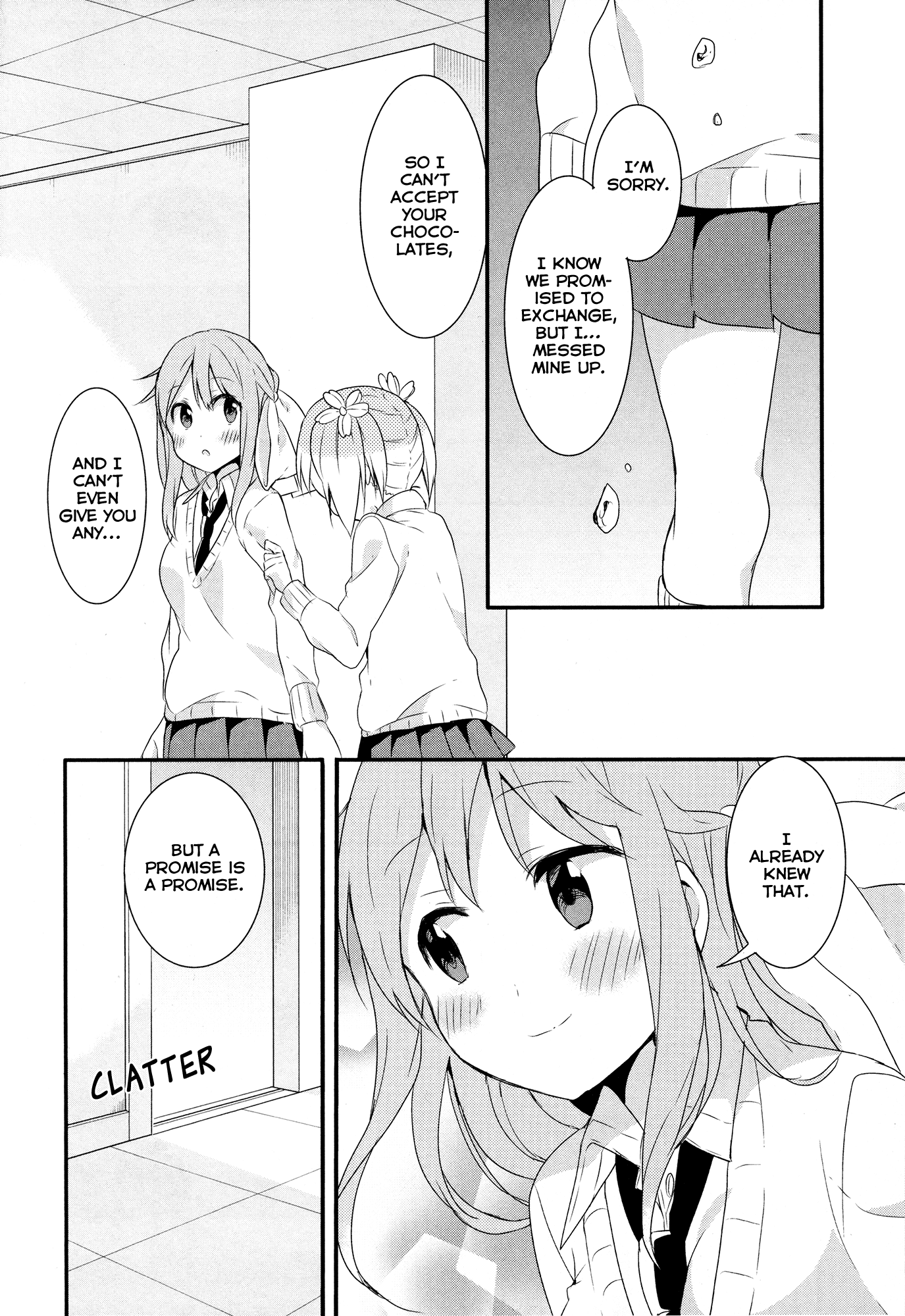 Sakura Trick Chapter 35.5 page 1 - Chapter 35.5: Chocola Trick - Alternate Ending