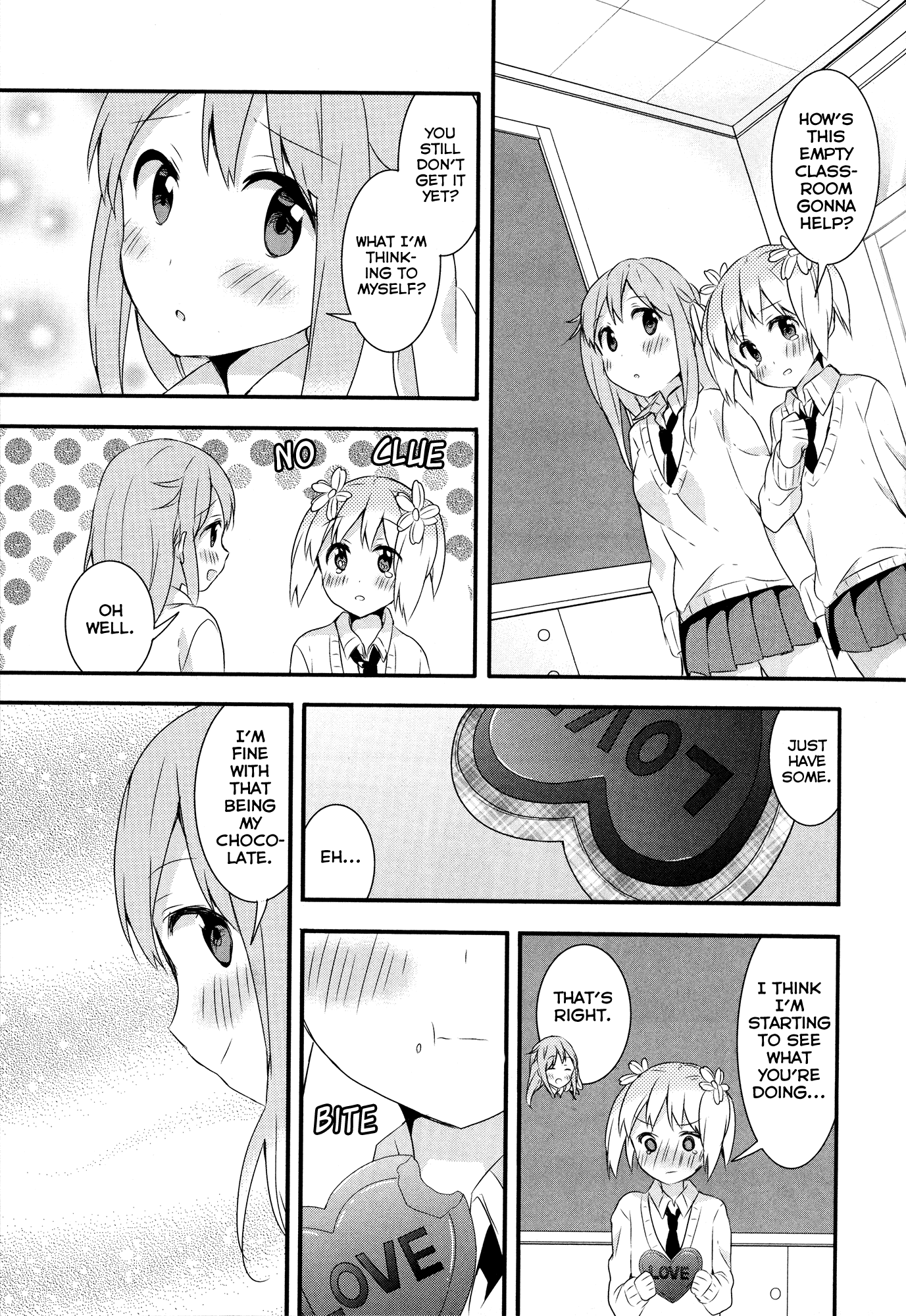 Sakura Trick Chapter 35.5 page 2 - Chapter 35.5: Chocola Trick - Alternate Ending