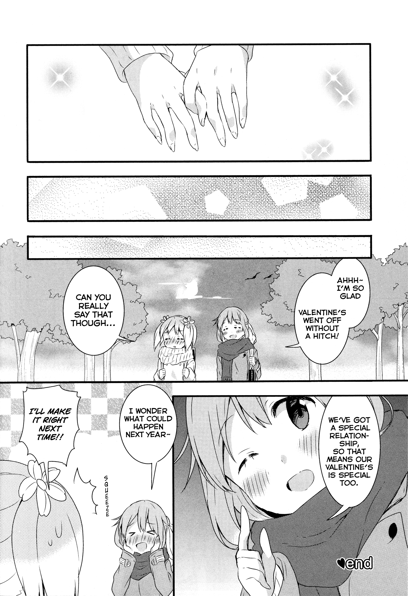 Sakura Trick Chapter 35.5 page 5 - Chapter 35.5: Chocola Trick - Alternate Ending