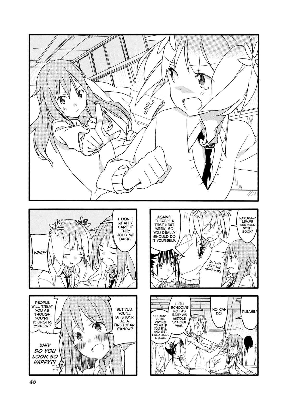 Sakura Trick Chapter 4 page 1 - Chapter 4