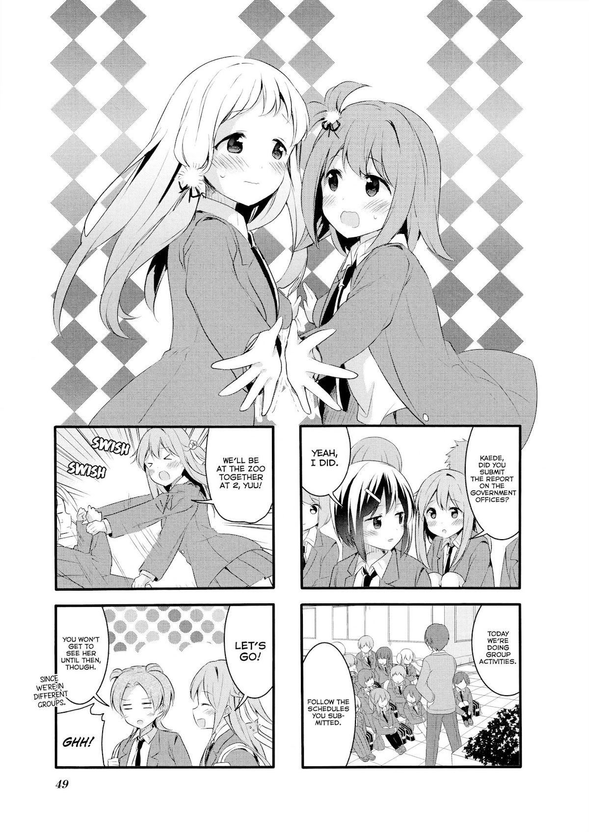 Sakura Trick Chapter 59 page 1 - Chapter 59