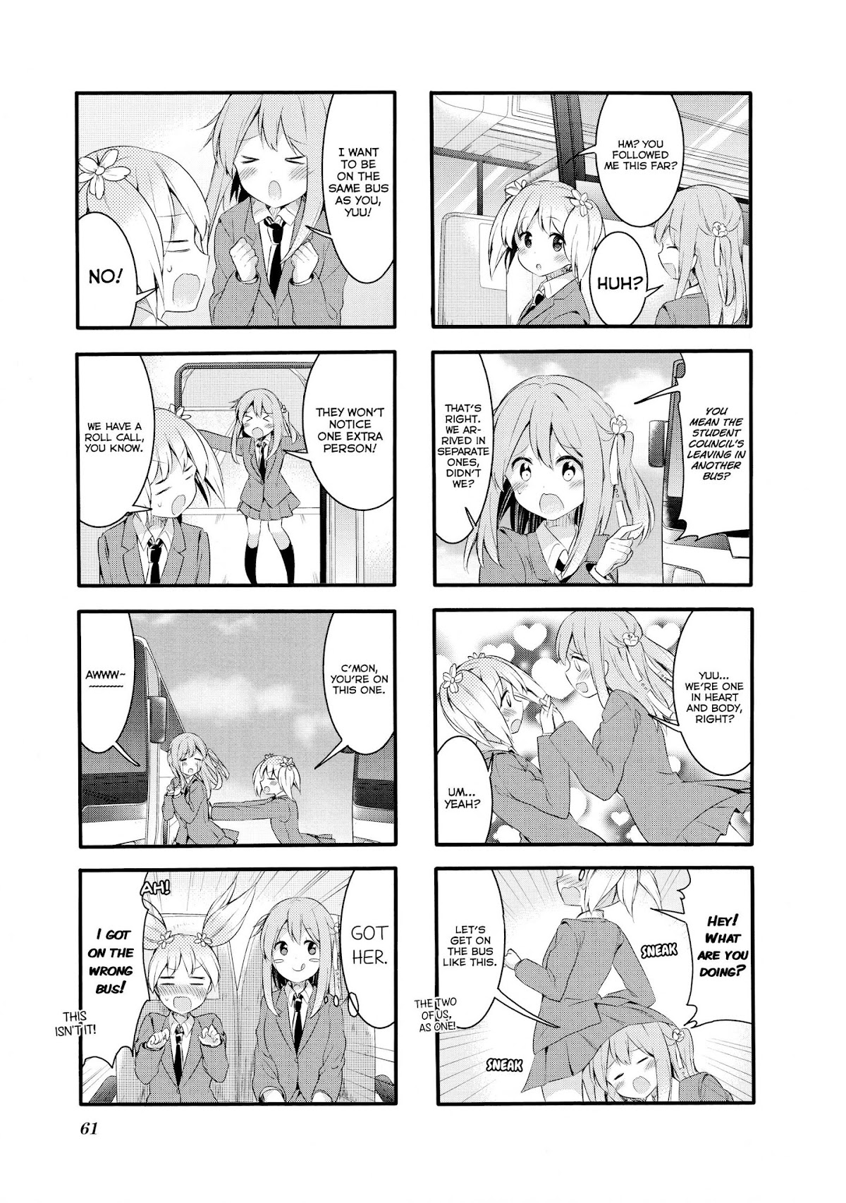 Sakura Trick Chapter 60 page 3 - Chapter 60