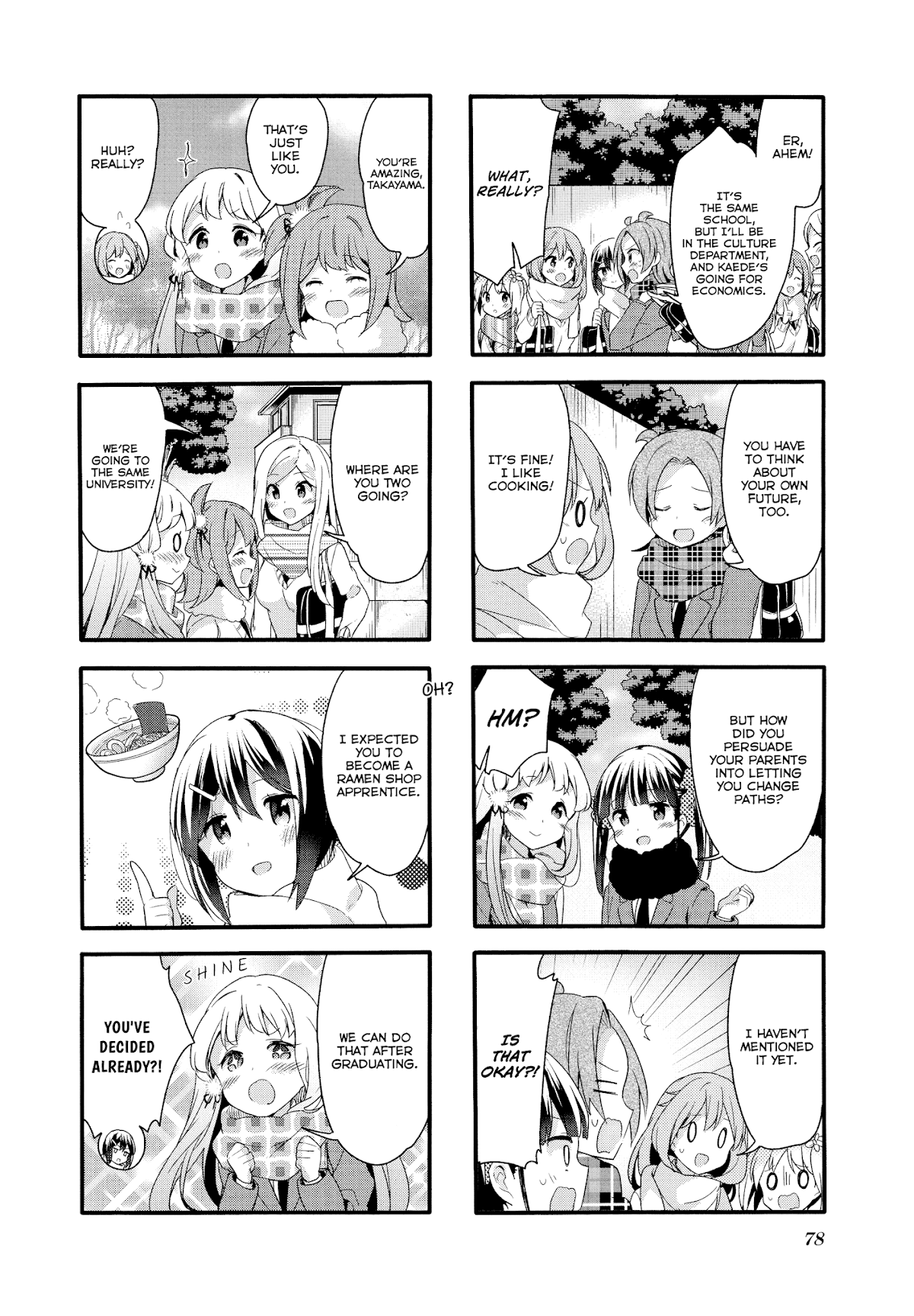 Sakura Trick Chapter 73 page 3 - Chapter 73