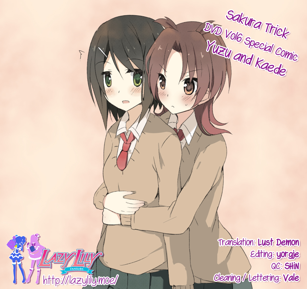 Sakura Trick Chapter 85.3 page 17 - Chapter 85.3: Special Comic - Kaede and Yuzu