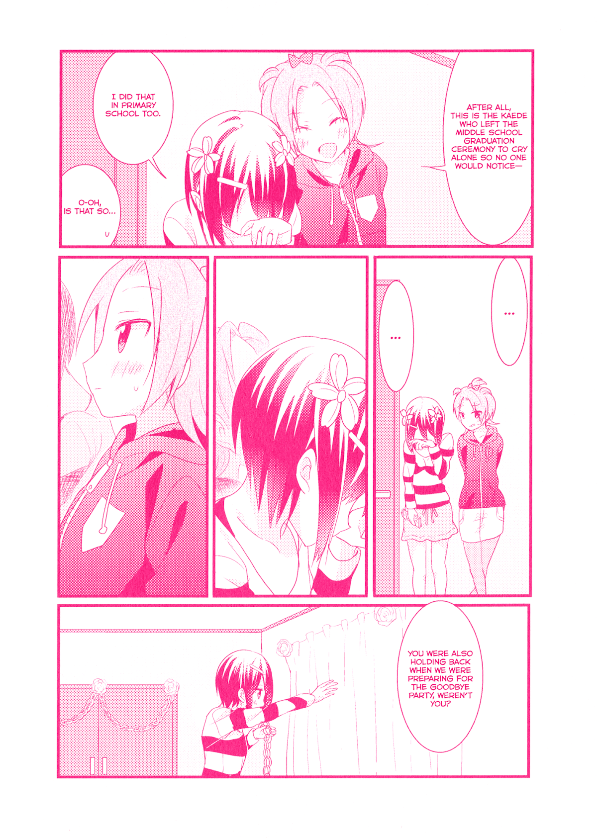 Sakura Trick Chapter 85.3 page 4 - Chapter 85.3: Special Comic - Kaede and Yuzu