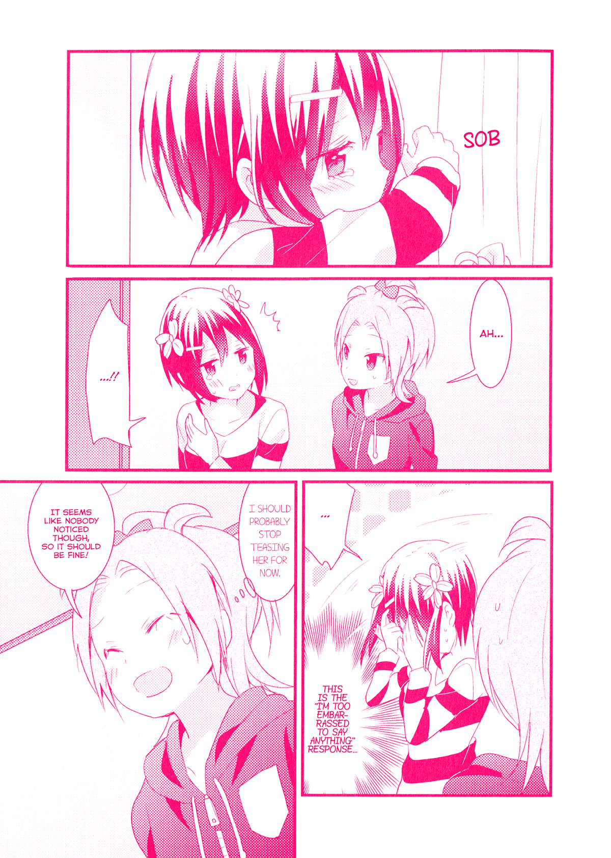 Sakura Trick Chapter 85.3 page 5 - Chapter 85.3: Special Comic - Kaede and Yuzu