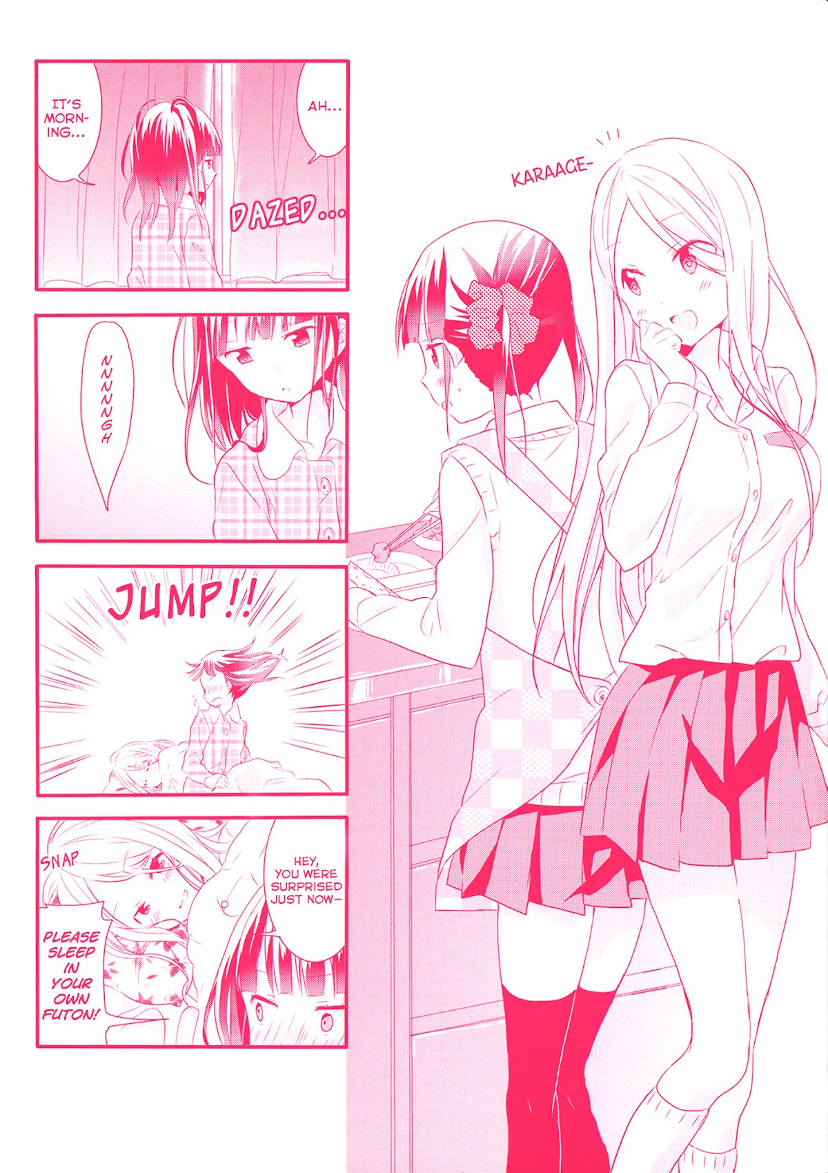 Sakura Trick Chapter 9.5 page 1 - Chapter 9.5: Bonus Pages