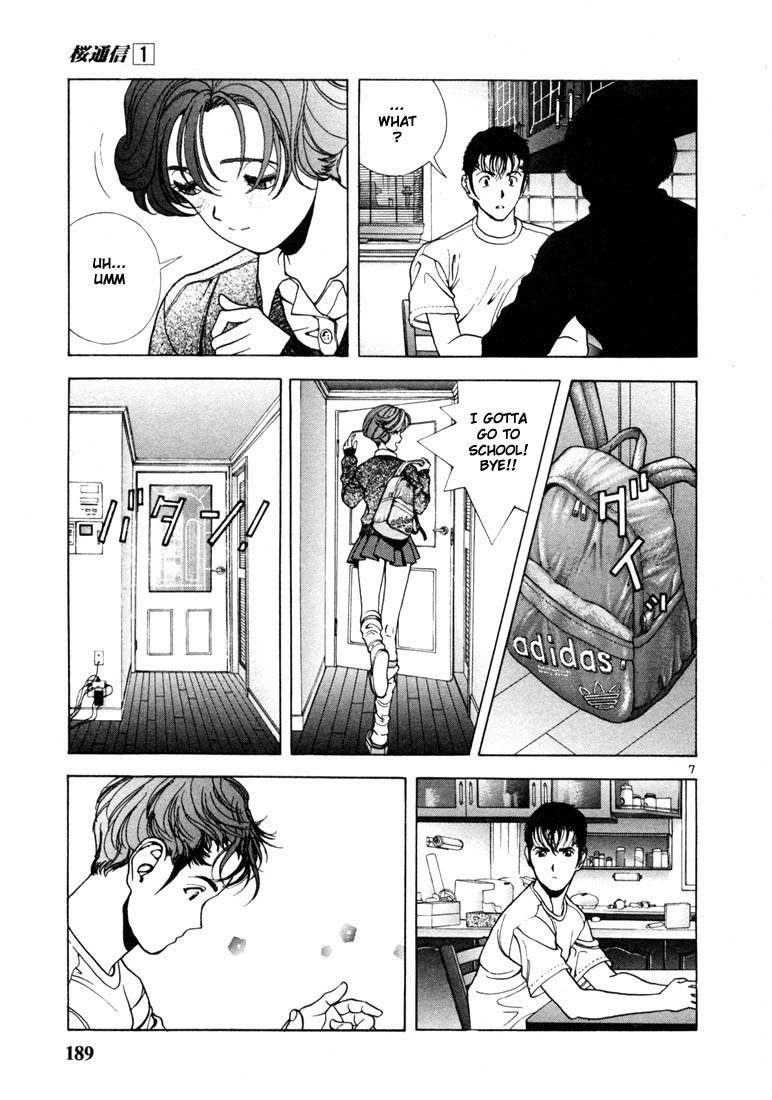 Sakura Tsuushin Chapter 10 page 7 - Chapter 10: Call me, 13