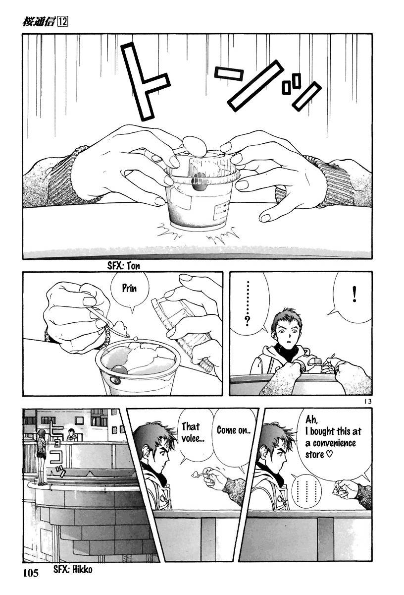 Sakura Tsuushin Chapter 127 page 13 - Chapter 127: If you get tired, The sweet things are