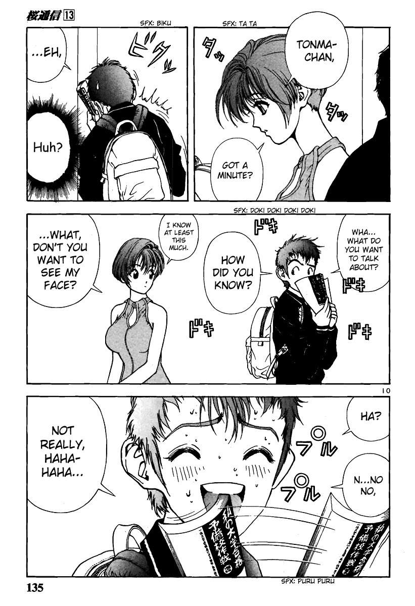 Sakura Tsuushin Chapter 140 page 10 - Chapter 140: Urara Encounters A Molester…!?