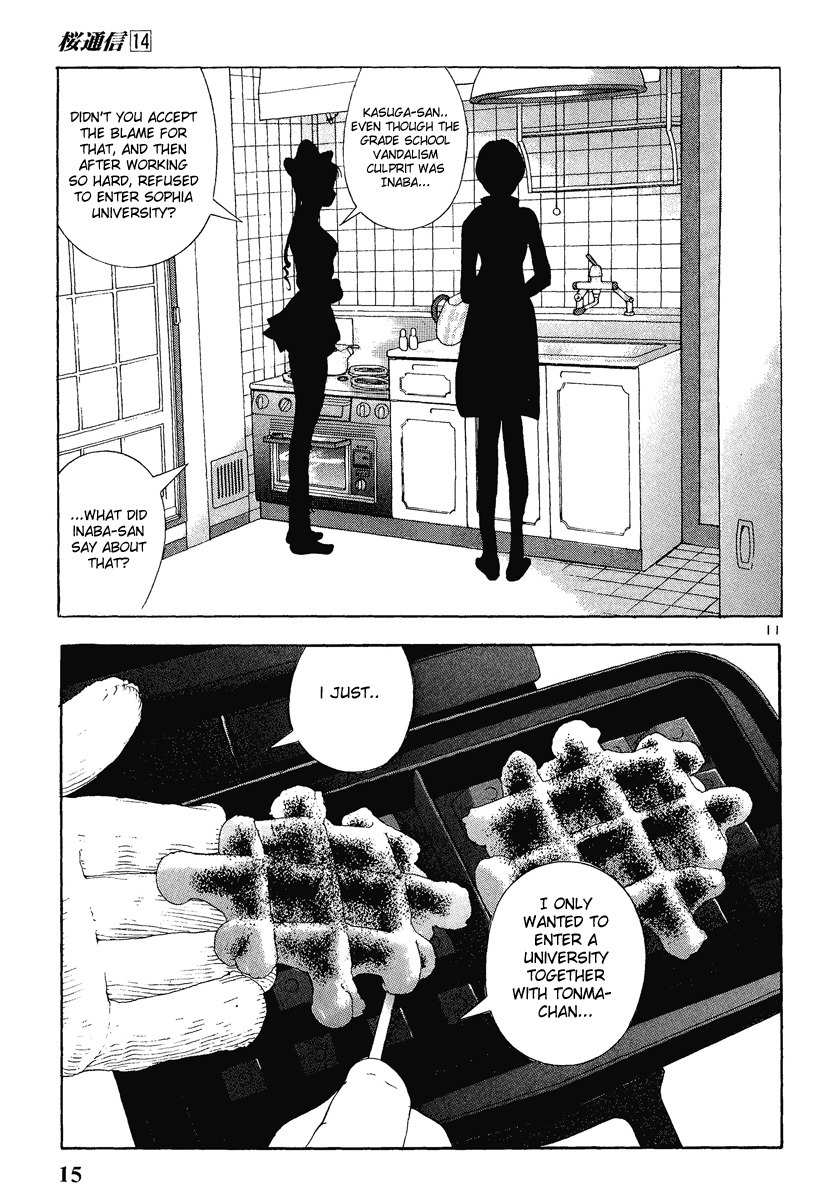 Sakura Tsuushin Chapter 143 page 14 - Chapter 143: Unmask Urara!
