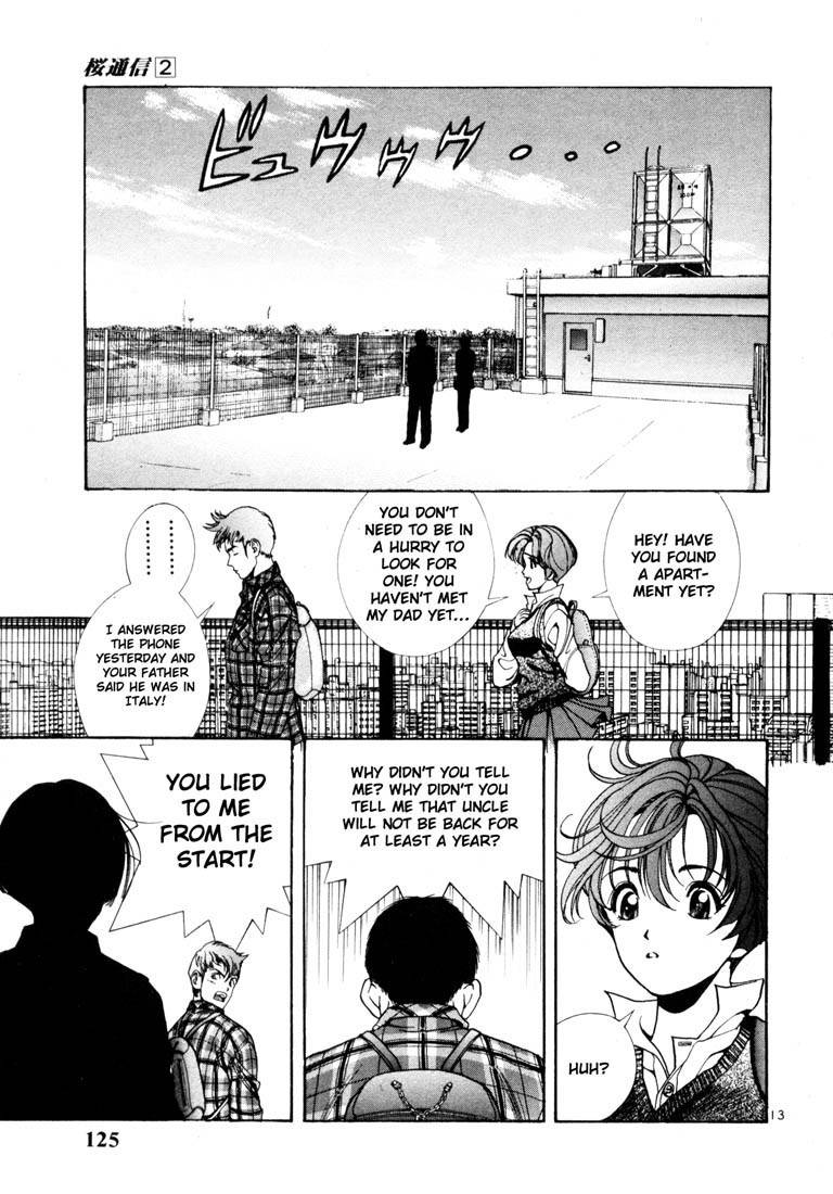 Sakura Tsuushin Chapter 17 page 13 - Chapter 17: Teacher of everyday life