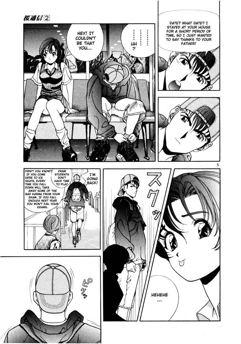 Sakura Tsuushin Chapter 19 page 5 - Chapter 19: The capsized boat