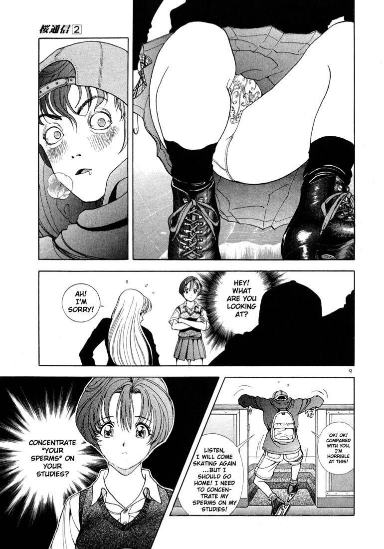 Sakura Tsuushin Chapter 19 page 9 - Chapter 19: The capsized boat