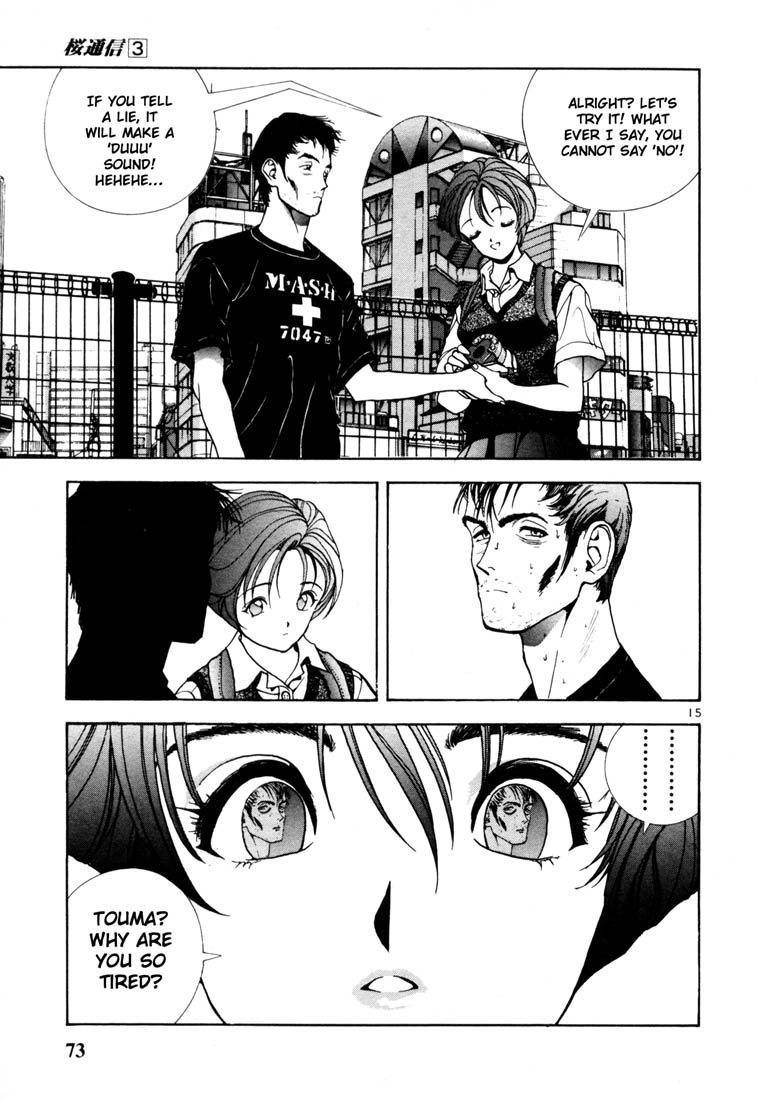 Sakura Tsuushin Chapter 25 page 14 - Chapter 25: Forced thought