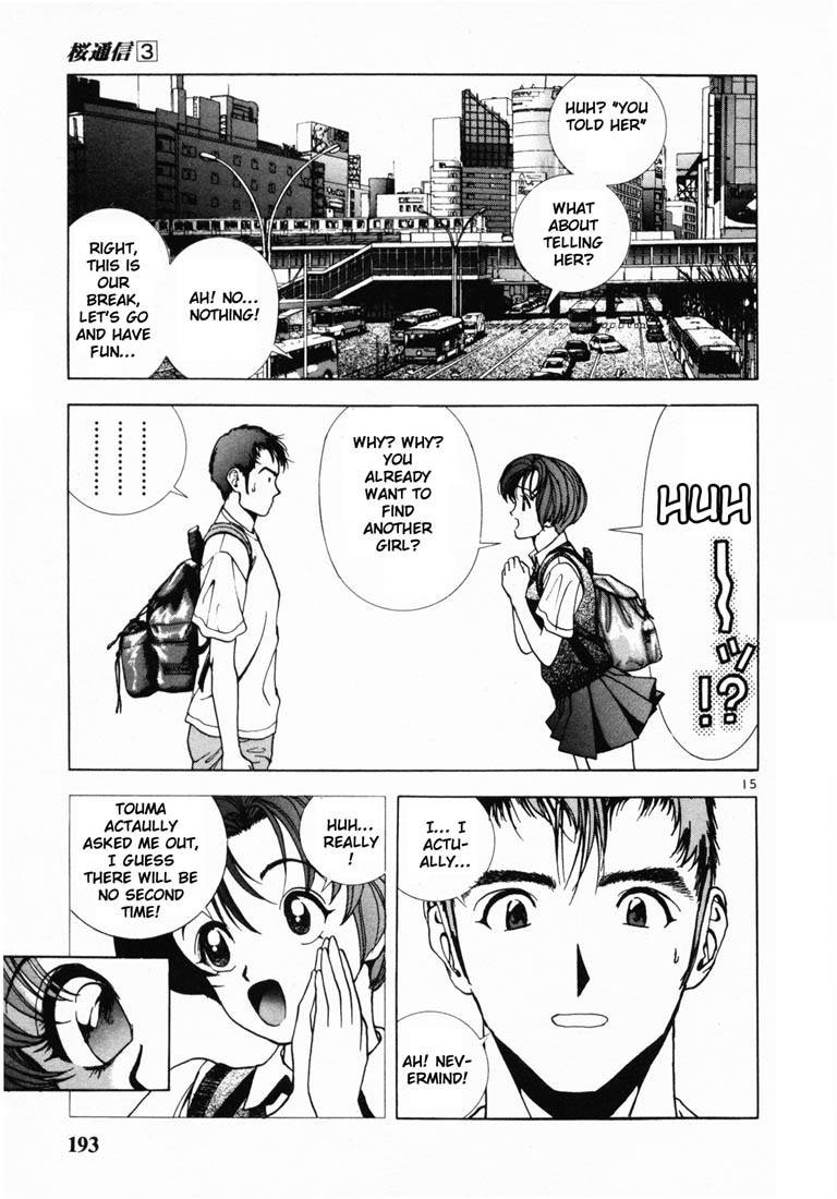 Sakura Tsuushin Chapter 31 page 15 - Chapter 31: Second mock exam