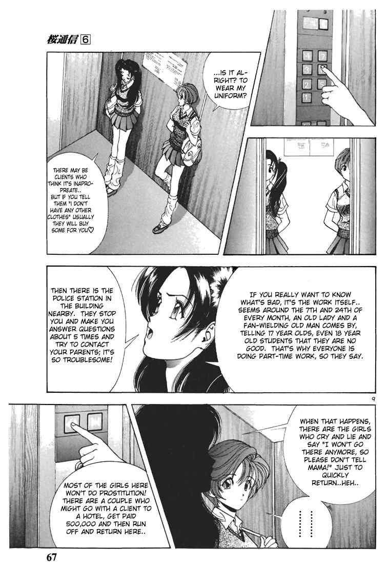 Sakura Tsuushin Chapter 59 page 8 - Chapter 59: Date club