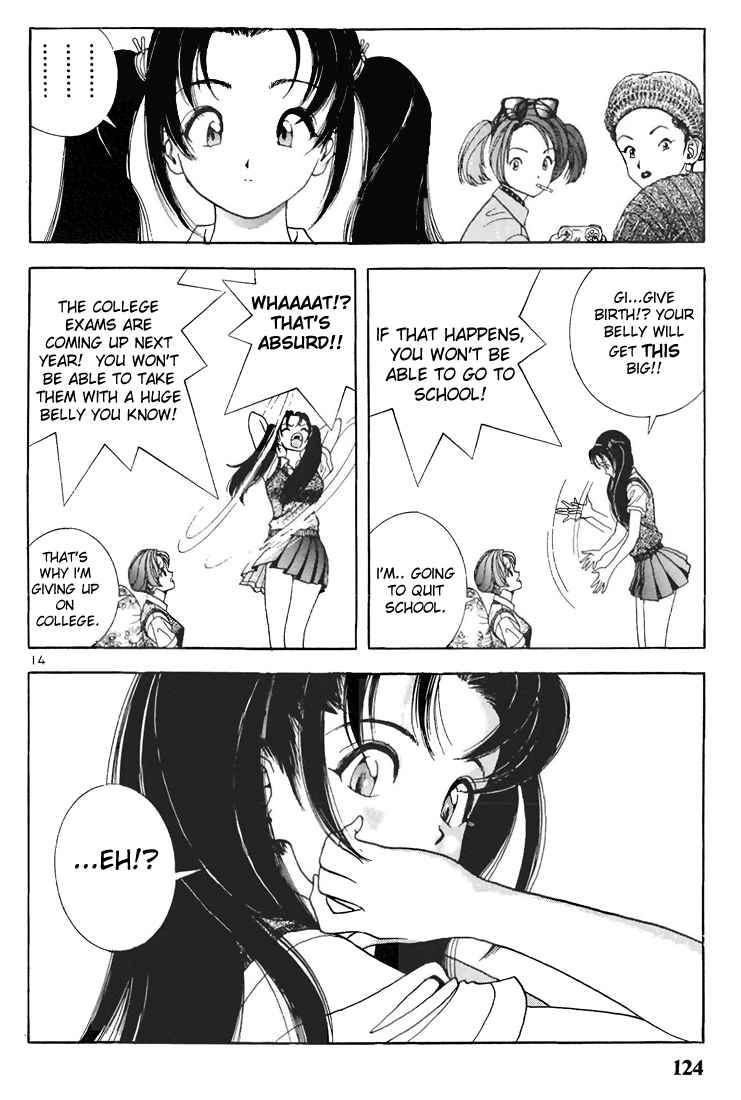 Sakura Tsuushin Chapter 62 page 14 - Chapter 62: Give birth? Abort?