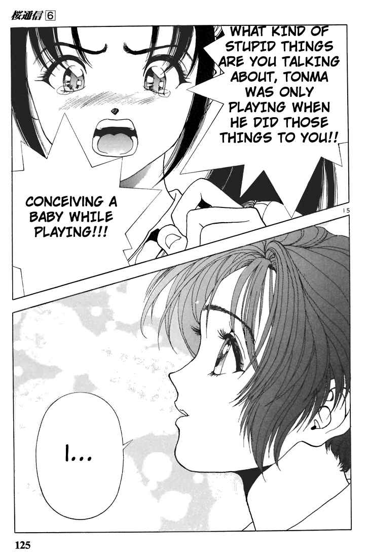 Sakura Tsuushin Chapter 62 page 15 - Chapter 62: Give birth? Abort?