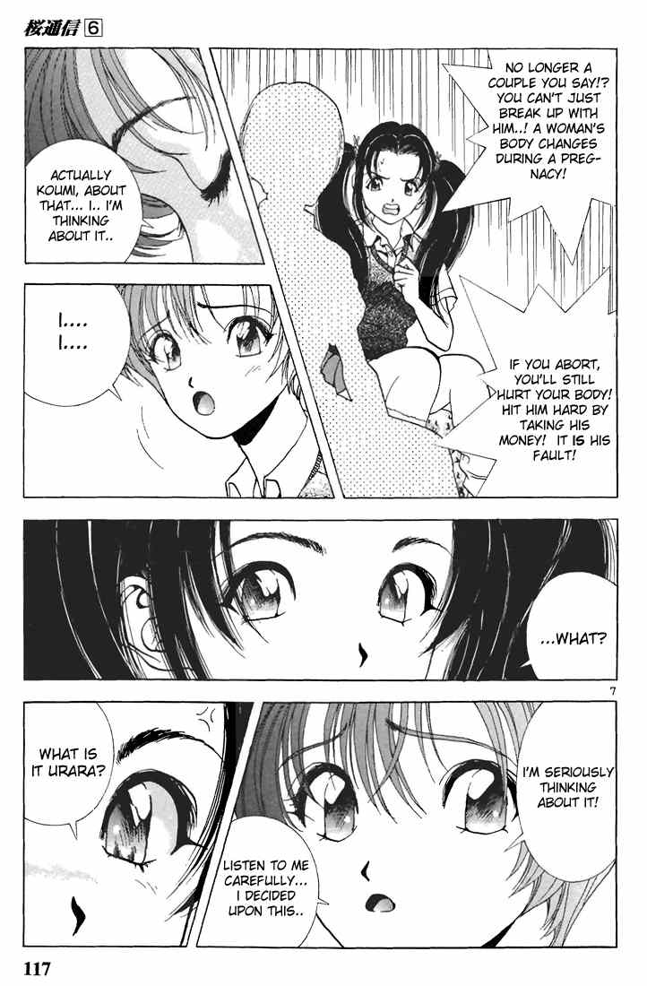 Sakura Tsuushin Chapter 62 page 7 - Chapter 62: Give birth? Abort?