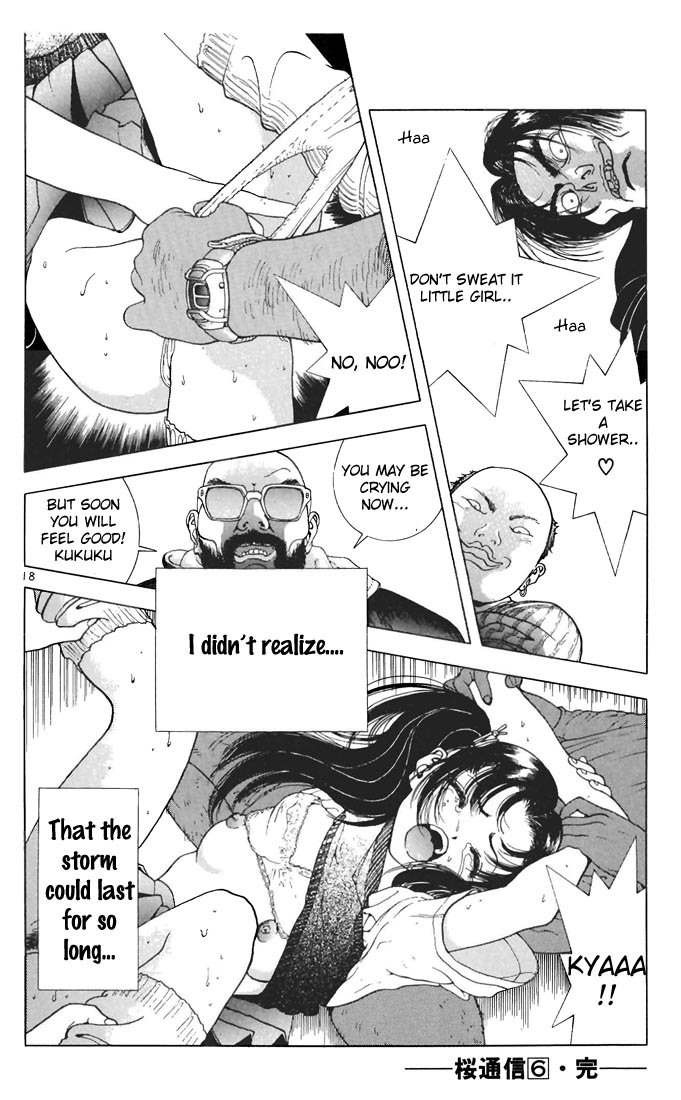Sakura Tsuushin Chapter 66 page 17 - Chapter 66: Kidnap