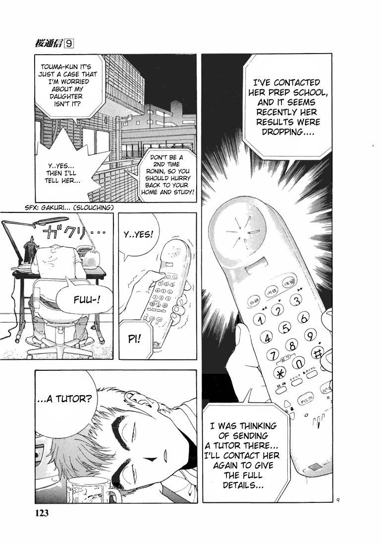 Sakura Tsuushin Chapter 95 page 9 - Chapter 95: Super Loose Socks