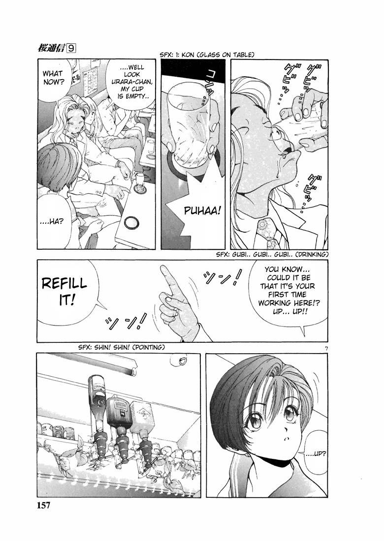 Sakura Tsuushin Chapter 97 page 7 - Chapter 97: Desperate Perverted Man