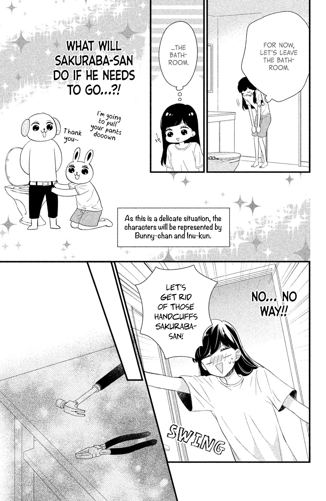 Sakuraba-san wa Tomaranai! Chapter 6 page 4 - Chapter 6: Mei-chan Wants To be Taken Care Of?