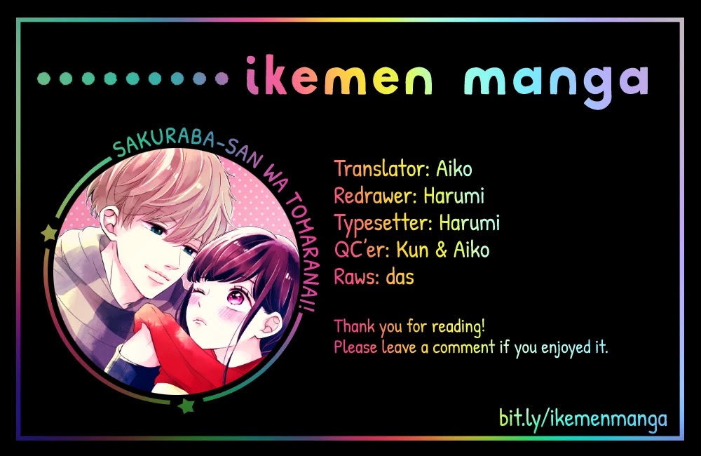 Sakuraba-san wa Tomaranai! Chapter 8 page 37 - Chapter 8: Mei-chan Wants to Celebrate!