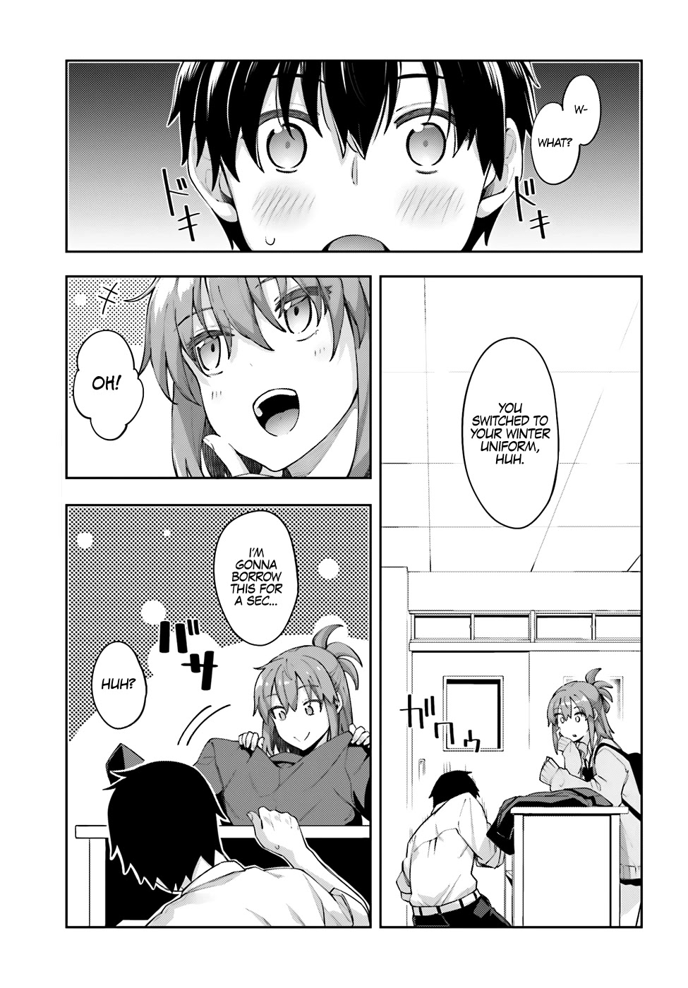 Sakurai-san Wants To Be Noticed Chapter 10 page 6 - Chapter 10: I Can Change Uniforms