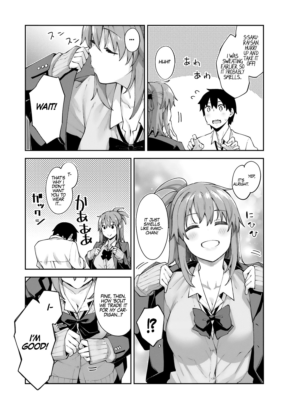 Sakurai-san Wants To Be Noticed Chapter 10 page 8 - Chapter 10: I Can Change Uniforms