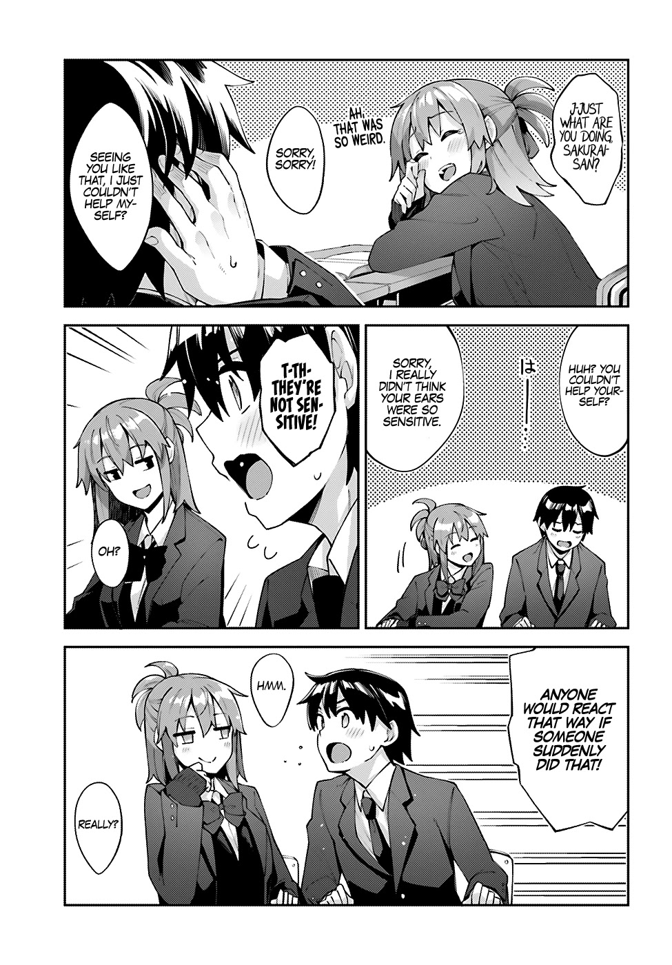 Sakurai-san Wants To Be Noticed Chapter 14 page 10 - Chapter 14: I Can Change Seats