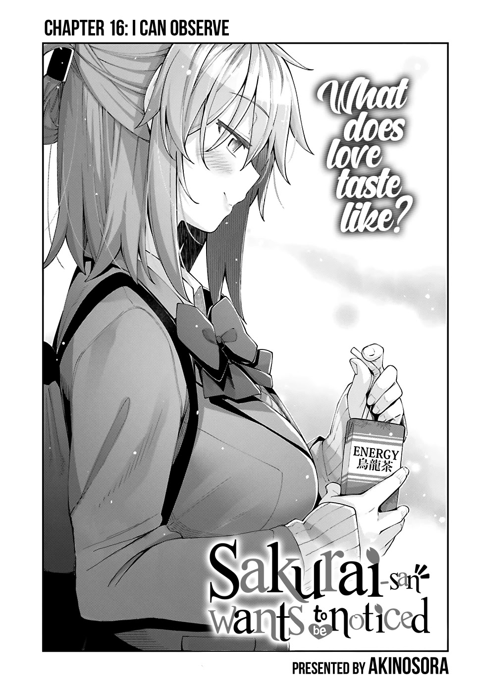 Sakurai-san Wants To Be Noticed Chapter 16 page 2 - Chapter 16: I Can Observe