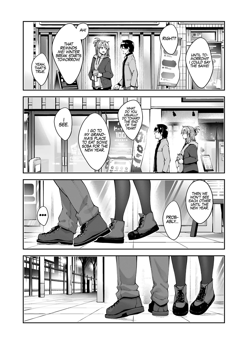 Sakurai-san Wants To Be Noticed Chapter 19 page 16 - Chapter 19: I Don’t Want Us to Be Apart
