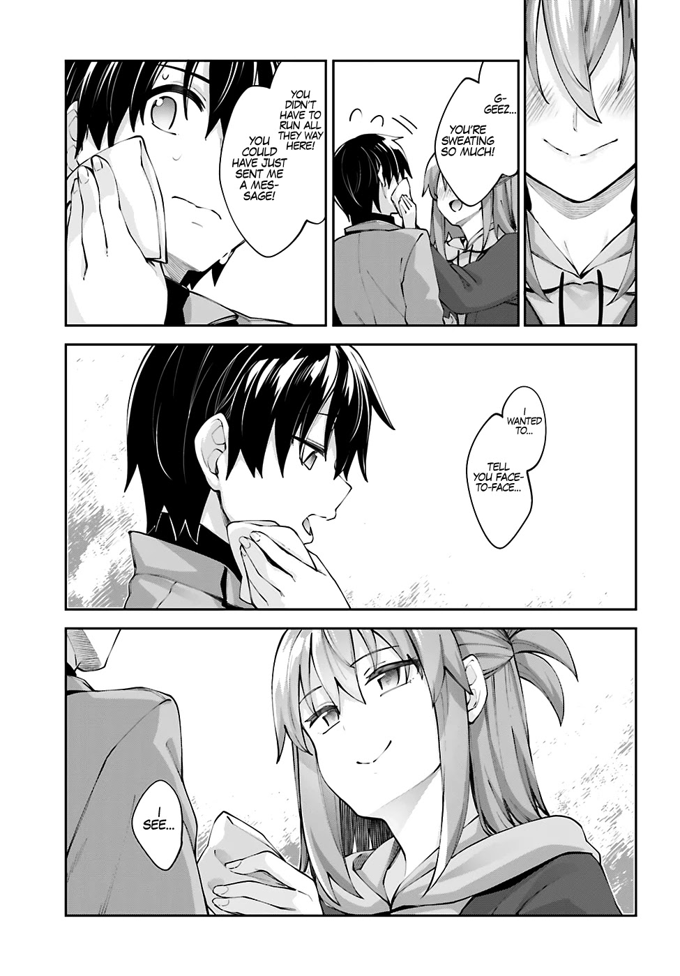 Sakurai-san Wants To Be Noticed Chapter 19 page 33 - Chapter 19: I Don’t Want Us to Be Apart