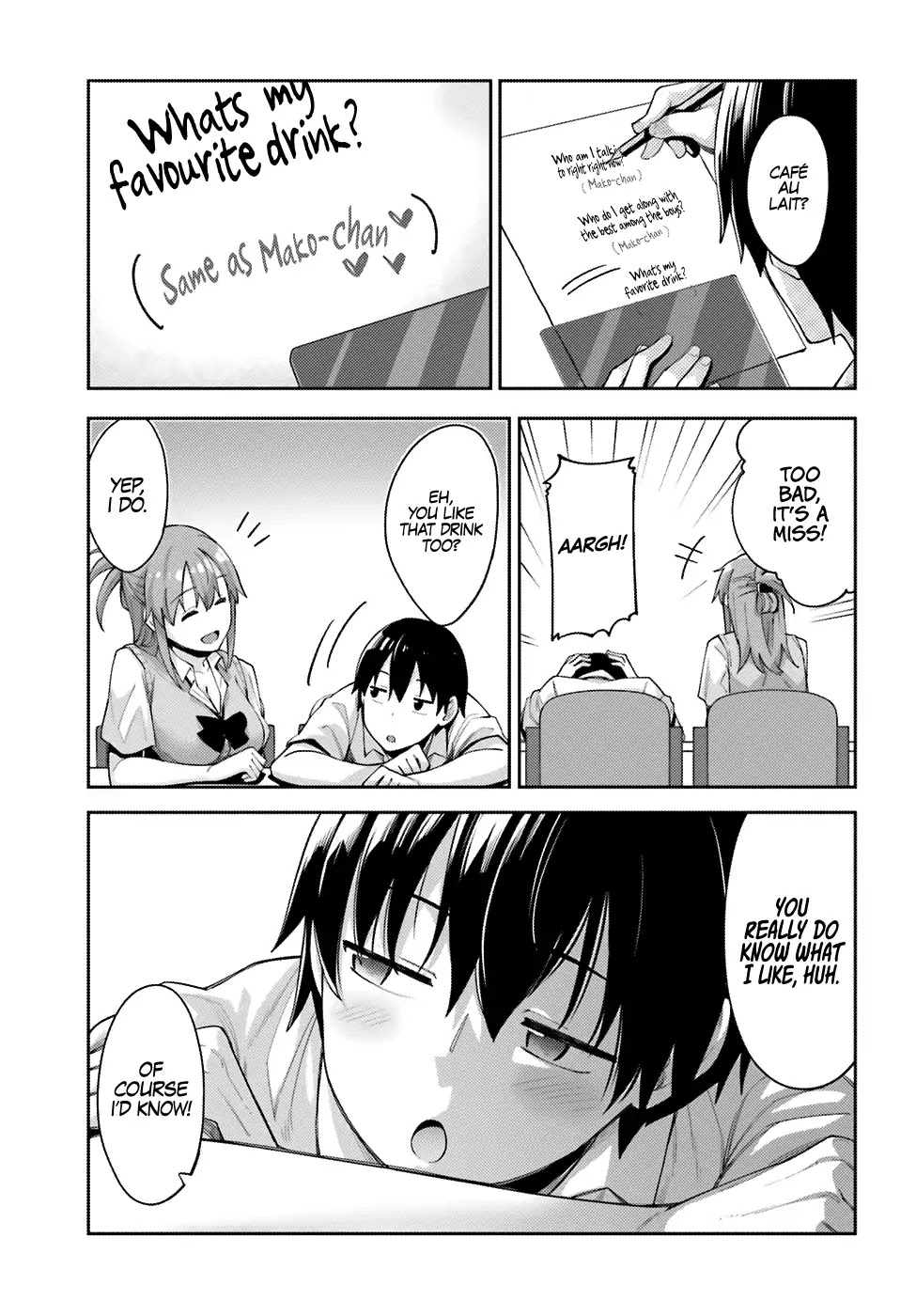 Sakurai-san Wants To Be Noticed Chapter 2 page 12 - Chapter 2: I Can't Answer