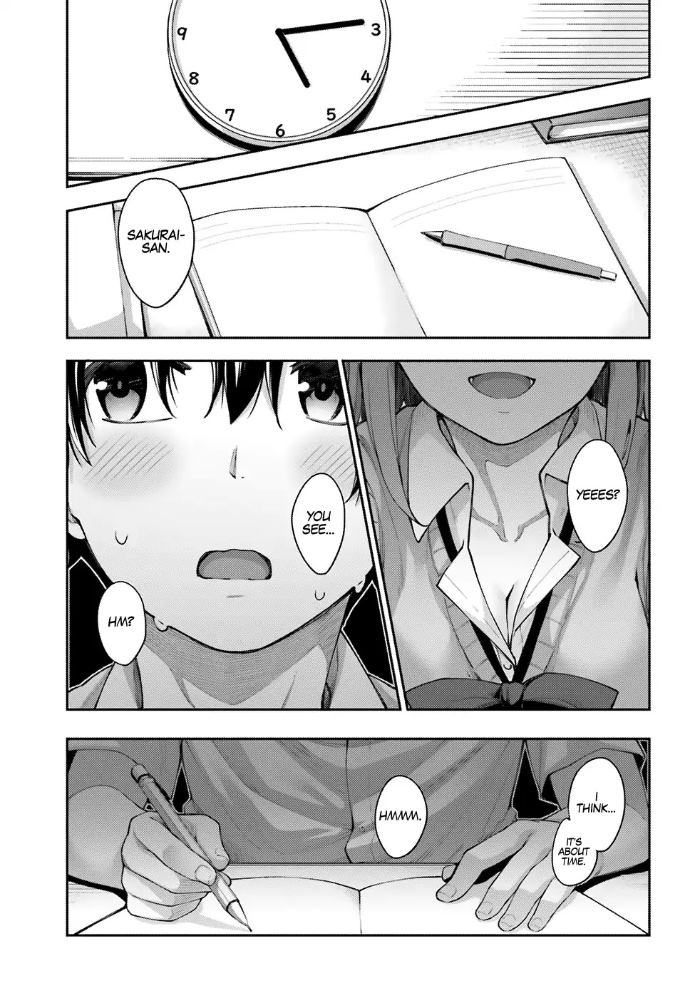 Sakurai-san Wants To Be Noticed Chapter 2 page 4 - Chapter 2: I Can't Answer
