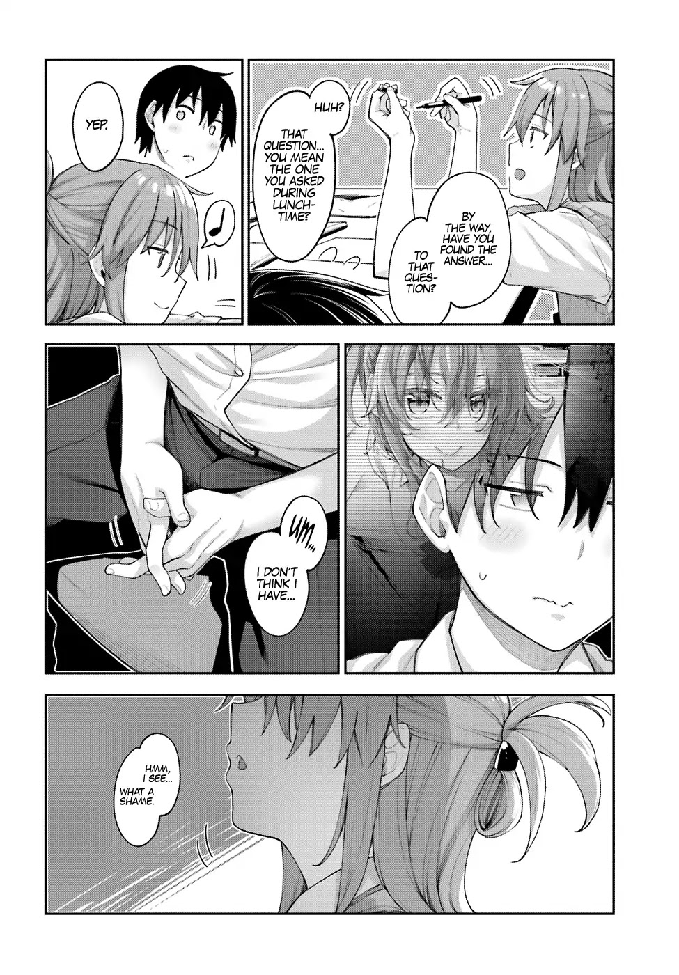 Sakurai-san Wants To Be Noticed Chapter 2 page 7 - Chapter 2: I Can't Answer
