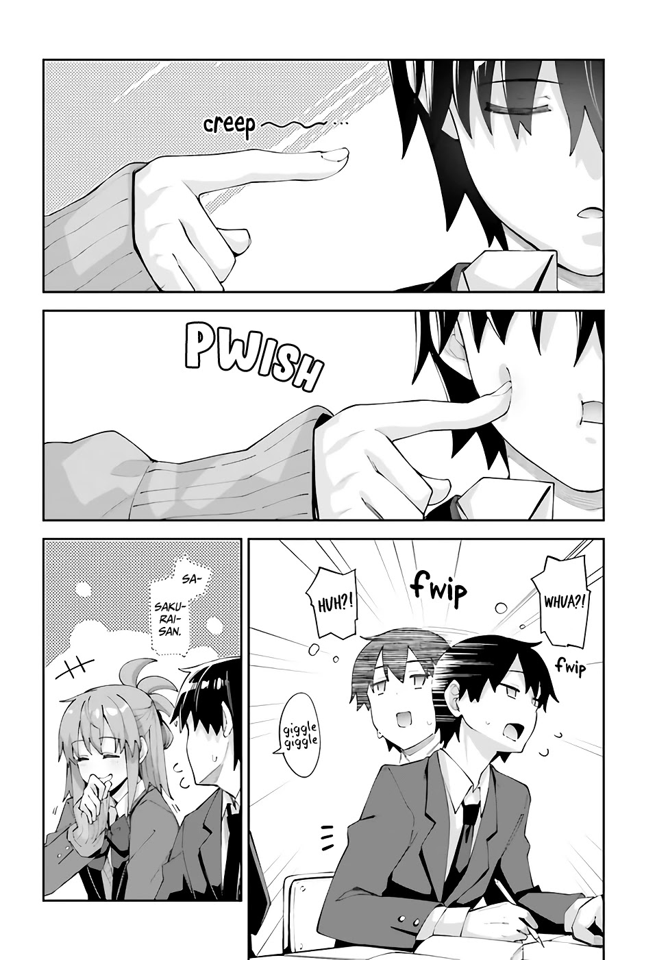 Sakurai-san Wants To Be Noticed Chapter 21 page 3 - Chapter 21: I can't wake her up